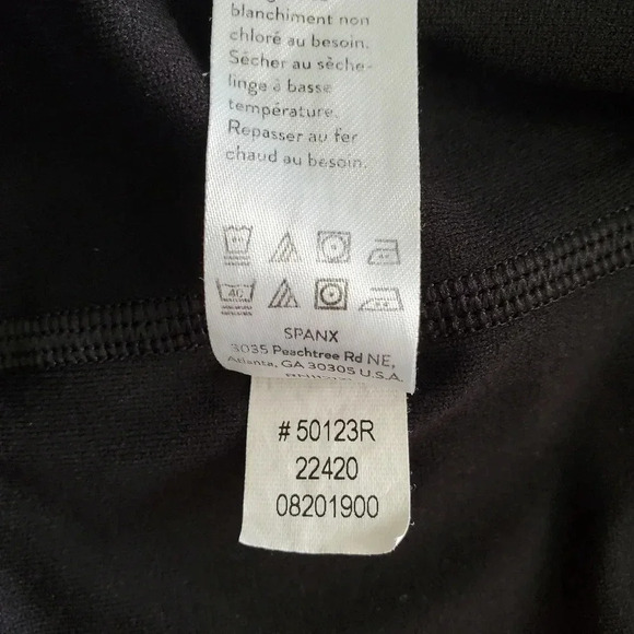 Spanx Cosmic Marled Heather cropped leggings Size S - Picture 8 of 13